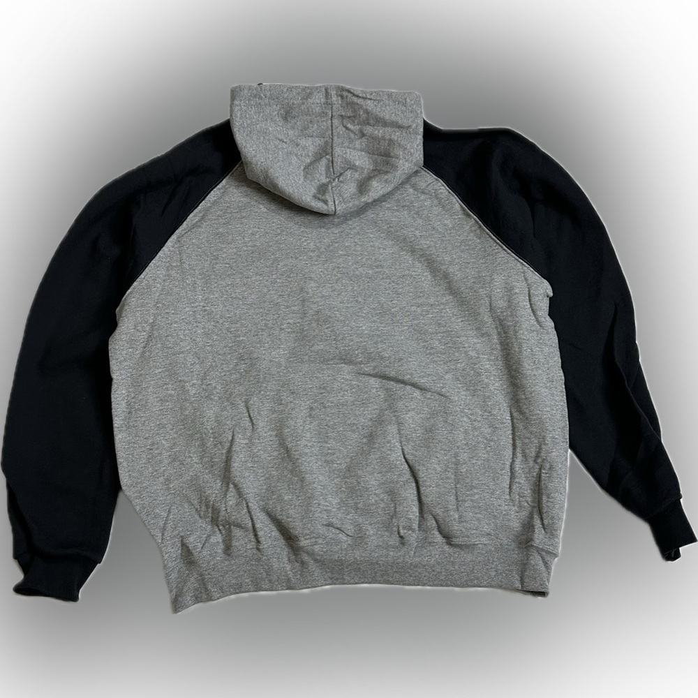 Jerzees J96 Adult NuBlend Color Block Raglan Hooded Pullover- Large- NWOT - Picture 6 of 7